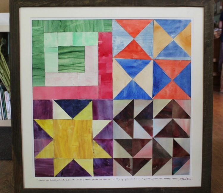 3rd Grade Patchwork Painting